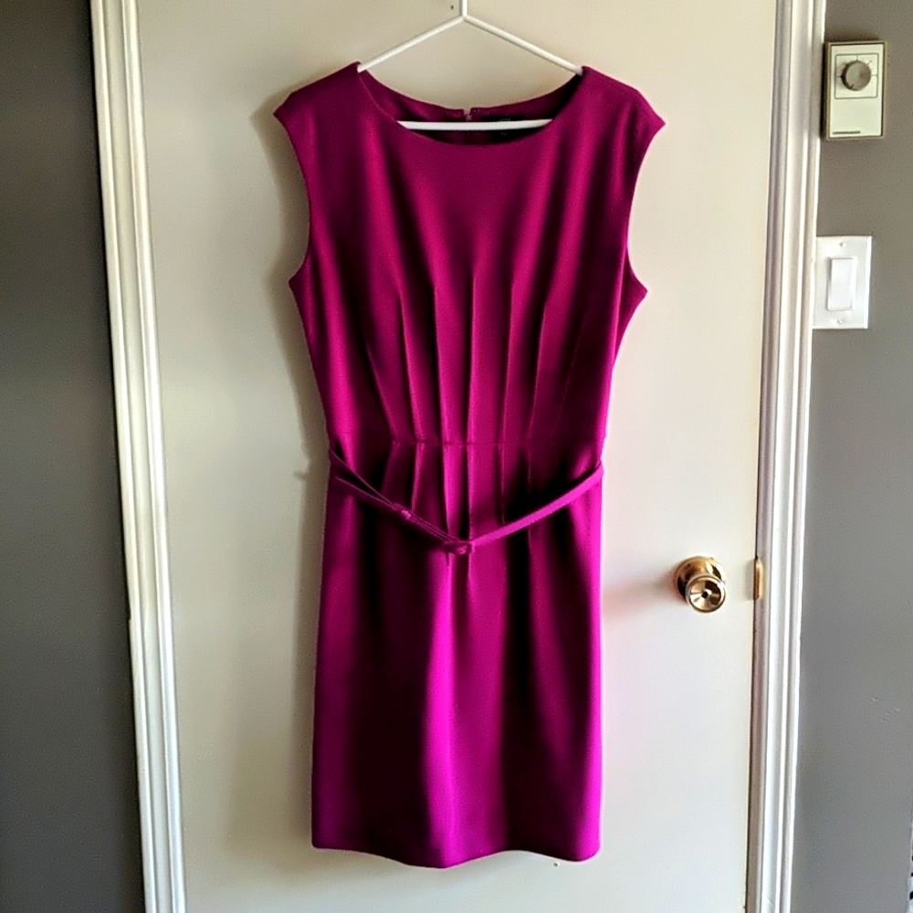 Jacob Fuschia Ponte Knit Dress